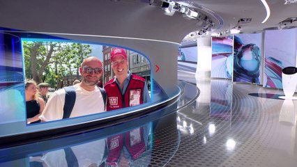 الساعة 60| الأمير وليام يبيع مجلة خاصة بالمشردين في شوارع لندن