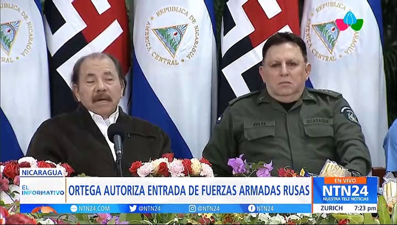 Régimen de Daniel Ortega abrió las puertas de Nicaragua a tropas rusas