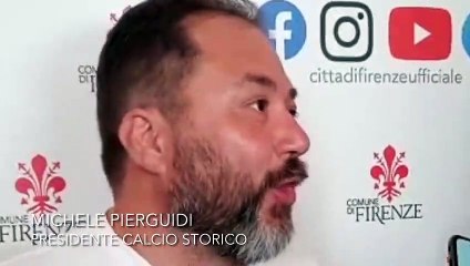Calcio storico fiorentino, il presidente Pierguidi: "Torna un grande appuntamento"