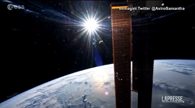 Spazio, il video di Samantha Cristoforetti: Qui il sole non tramonta mai davvero