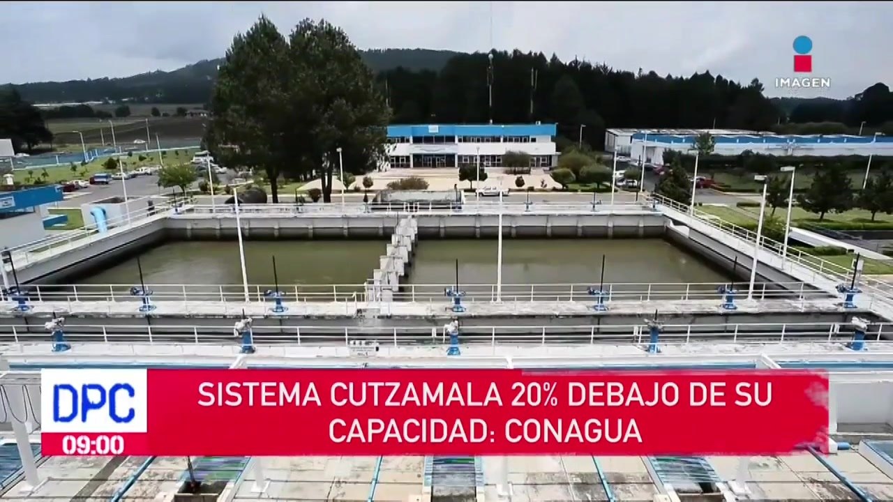 Sistema Cutzamala 20% debajo de su capacidad: CONAGUA