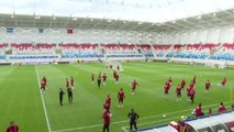 LÜKSEMBURG - A Milli Futbol Takımı, Lüksemburg maçı hazırlıklarını sürdürdü