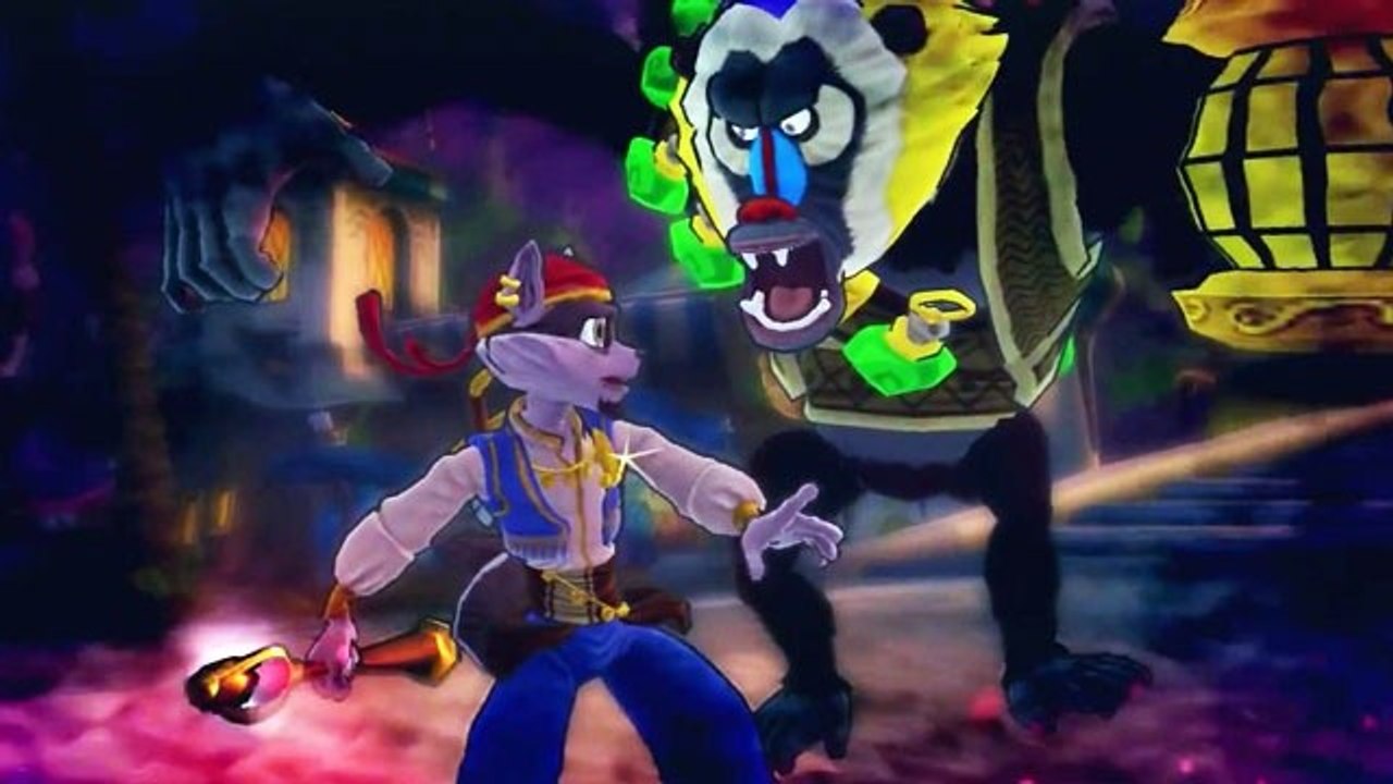 Sly Cooper: Thieves in Time - Launch-Trailer zum Waschbär-Adventure