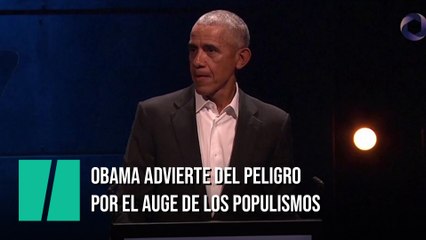 Obama defiende que la democracia "es mucho más que las elecciones"