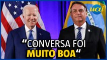 Bolsonaro diz que conversa com Biden foi 'franca'