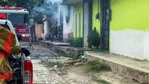 Fuego consume el interior de una vivienda en Valle de Banderas| CPS Noticias Puerto Vallarta