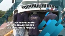 Verificación vehicular del transporte público BADEBA| CPS Noticias Puerto Vallarta