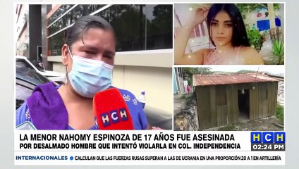 Familiares exigen “mano dura” contra aberrado que mató a jovencita que no se dejó violar