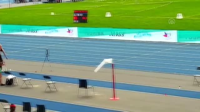 Özel sporcu Fatma Damla Altın, Fransa'da altın madalya kazandı