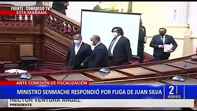 Ministro Senmache: En mi gestión no existe una voluntad de proteger a Juan Silva Villegas