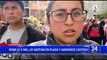Cajamarca: pobladores azotan a delincuente que robó en plaza y este agradece castigo