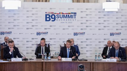 بيان قمة التسعة يتهم الحرب الروسية على أوكرانيا بتقويض السلام في أوروبا