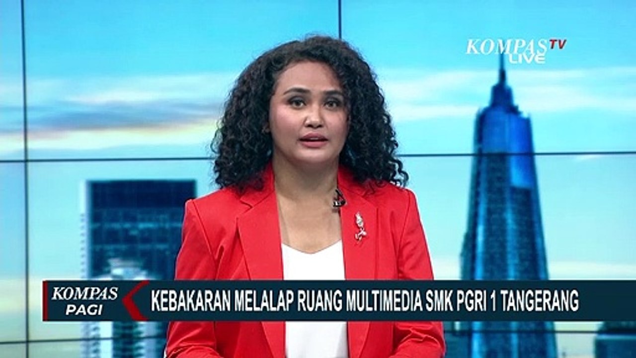 Kebakaran Melanda SMK PGRI 1 Tangerang, Ruang M...