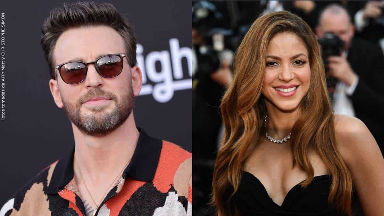 "Ella es espectácular" Chris Evans tras ola de memes con Shakira
