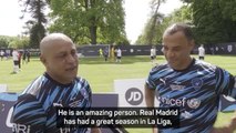 Roberto Carlos is proud of Real Madrid's 'great' season