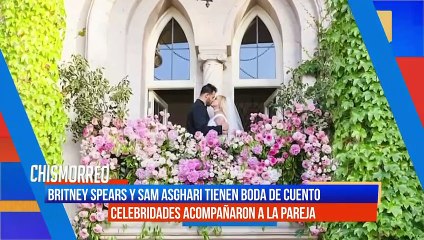 Britney Spears recrea su icónico beso con Madonna 19 años después el día de su boda