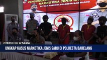 Kapolresta Barelang Gelar Konferensi Pers Ungkap Kasus Tindak Pidana Narkotika Jenis Shabu seberat 1.018,94 Gram