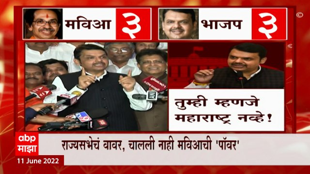 Devendra Fadnavis : Dhananjay Mahadik यांना Sanjay Raut यांच्या पेक्षा जास्त मतं Rajya Sabha