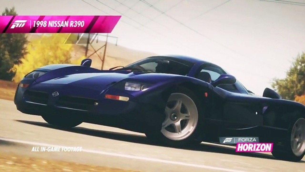 Forza horizon - ingame-trailer zum dlc »meguiar's car pack«