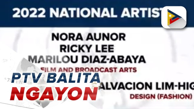8 indibidwal, kinilala ng Malacañang bilang National Artists 2022; 3 bagong proyekto ng DOTr, makikita bukas