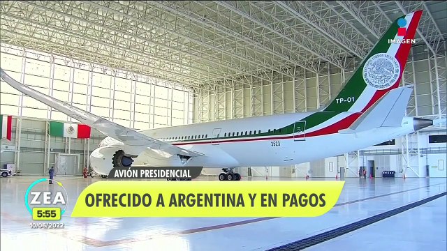 López Obrador ofrece el avión presidencial a Argentina