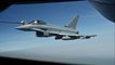 KC-135 Air Refueling F-18 & Eurofighter Typhoon