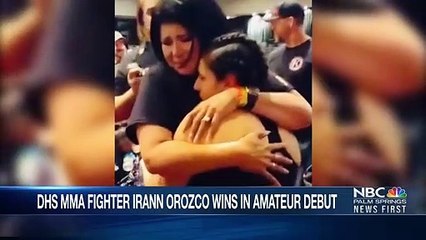 Local MMA Fighter Irann Orozco Wins in Amateur Debut