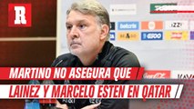 Tata Martino no garantizó presencia de Lainez y Marcelo Flores en Qatar