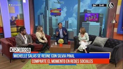 Michelle Salas se reúne con Silvia Pinal