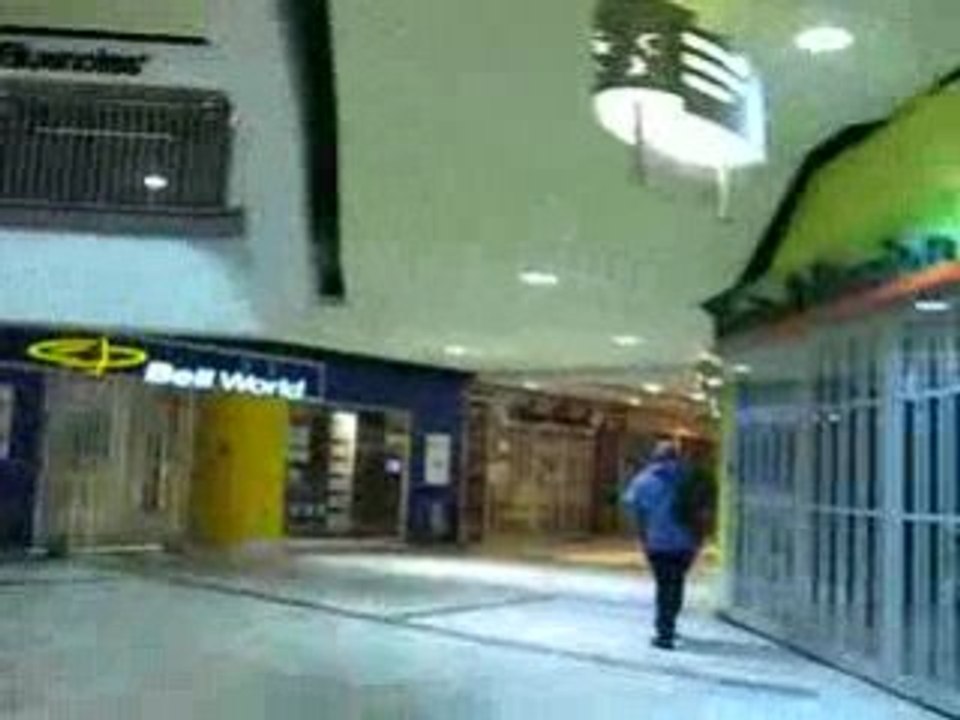 In the mall