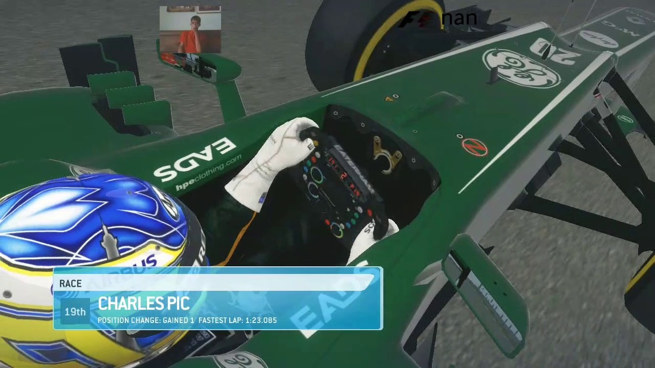 Charles Pic hanya mampu finish di urutan 19 | F1 2013
