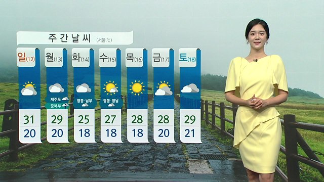 [날씨] 오늘 서쪽 더위, 서울 31℃...곳곳 강한 소나기 / YTN
