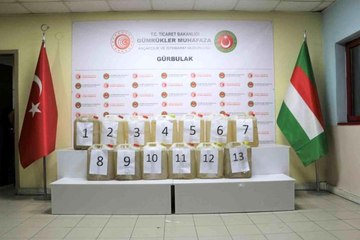 Gürbulak Gümrük Kapısında 273 kilo sıvı metamfetamin ele geçirildi