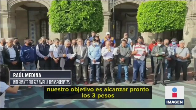 Aumento de un peso a la tarifa mínima es insuficiente: Transportistas CDMX