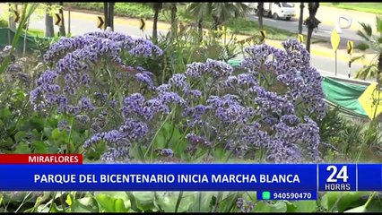 Miraflores: entregan primera etapa de 'Parque Bicentenario'