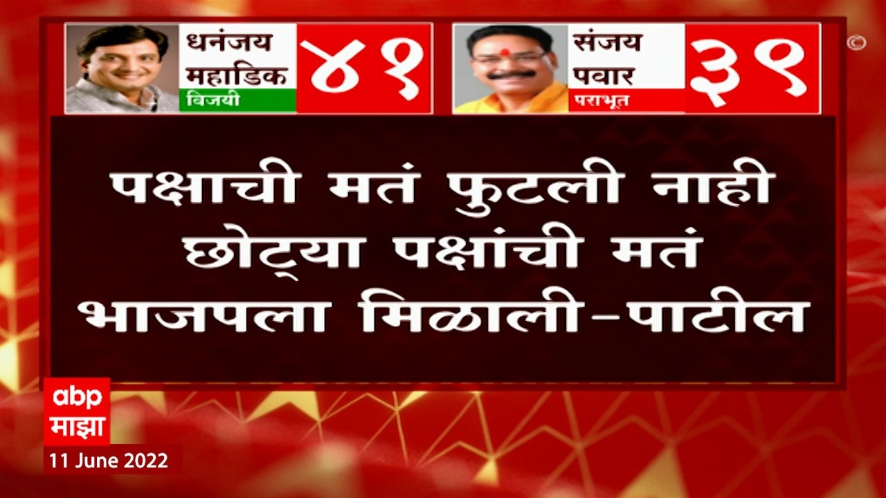 Maharashtra : मविआ नेत्यांची आज बैठक होण्याची शक्यता, गुलाबराव पाटलांची माहिती ABP Majha