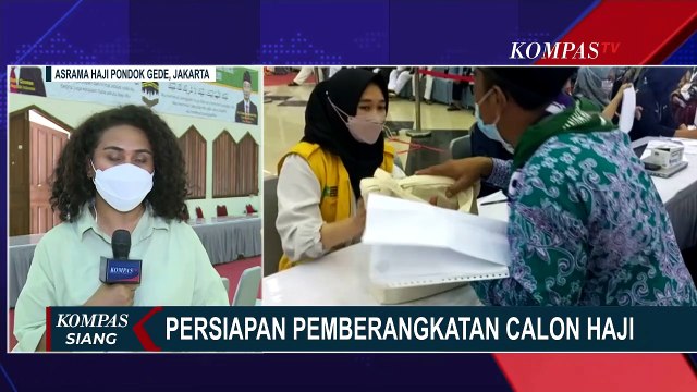 Persiapan Berangkat, 393 Jemaah dari Jakbar Tiba di Asrama Haji Pondok Gede