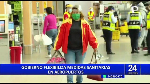 Aeropuertos: ministro dio detalles de la eliminación del metro de distancia entre pasajeros