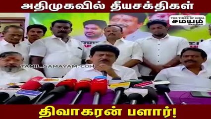 சசிகலா சொல்லும் நல்ல செய்தி; திவாகரன் பேச்சால் தொண்டர்கள் குஷி!