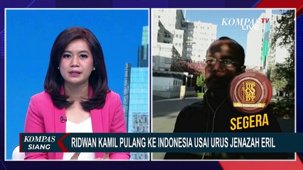 Usai Urus Jenazah Eril, Ridwan Kamil Pulang ke Tanah Air