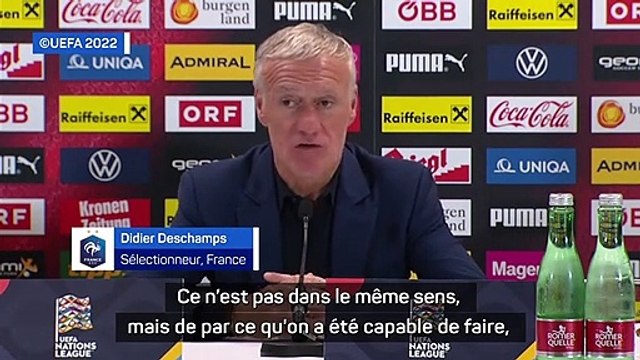 Didier Deschamps : Mes joueurs auraient dû être récompensés