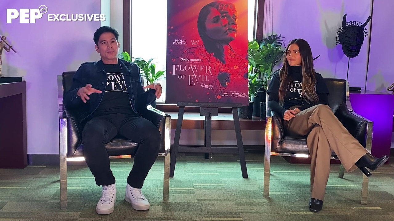 Lovi Poe napa-"Oh my God!" sa paghawak sa abs ni Piolo Pascual | PEP Interviews