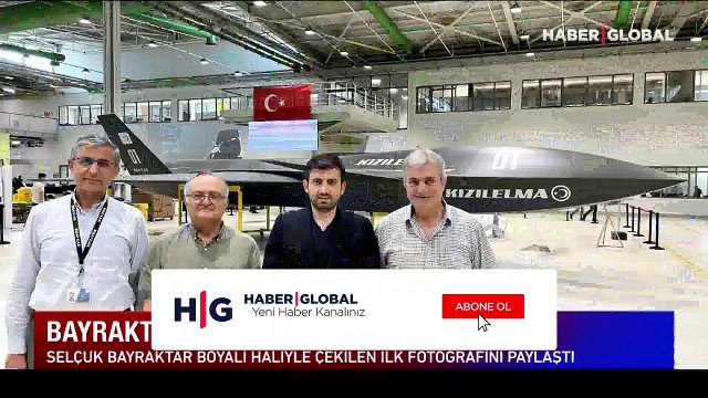 Selçuk Bayraktar 'Bayraktar Kızılelma'nın boyalı ilk görüntüsünü paylaştı