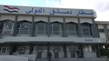 تضرر مهابط مطار دمشق الدولي جراء قصف إسرائيلي