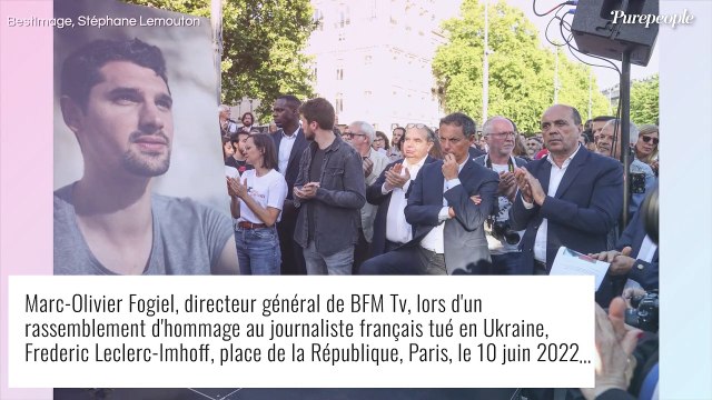 Olivier Fogiel submergé par l'émotion, les proches de Frédéric Leclerc-Imhoff réunis dans la douleur