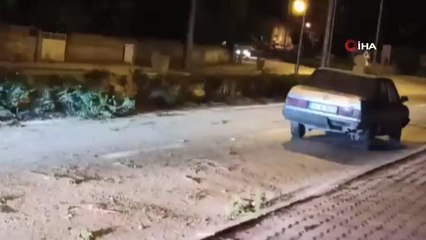 Direksiyon hakimiyetini kaybeden alkollü sürücü refüje çıktı