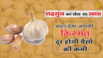 धन के लिए लहसुन का उपाय | Garlic remedy for money | लहसुन के अचूक उपाय जिसे करने से होगी धन की वर्षा