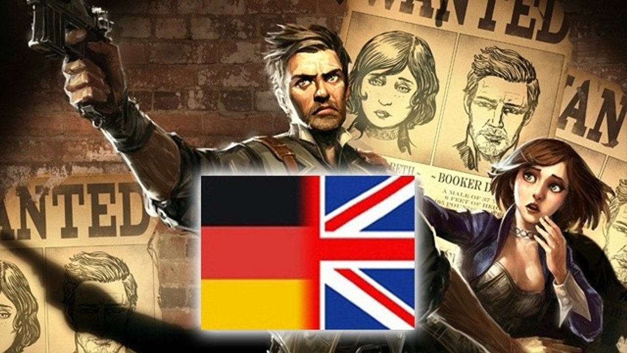BioShock Infinite - Sprachvergleichs-Video: Deutsch / Englisch