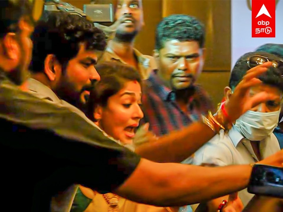 Nayanthara Vignesh Shivan : கீழே விழப்போன பவுன்சர்.. பதறிப்போன நயன்தாரா!