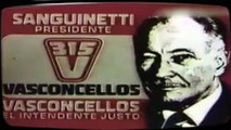 Sanguinetti Presidente - Vasconcellos Intendente - Listas 315 - P. Colorado - Uruguay (1989)